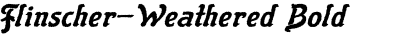 Flinscher-Weathered Bold Italic